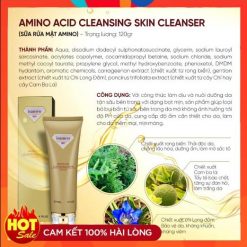 Sữa rửa mặt amino isamen việt nam