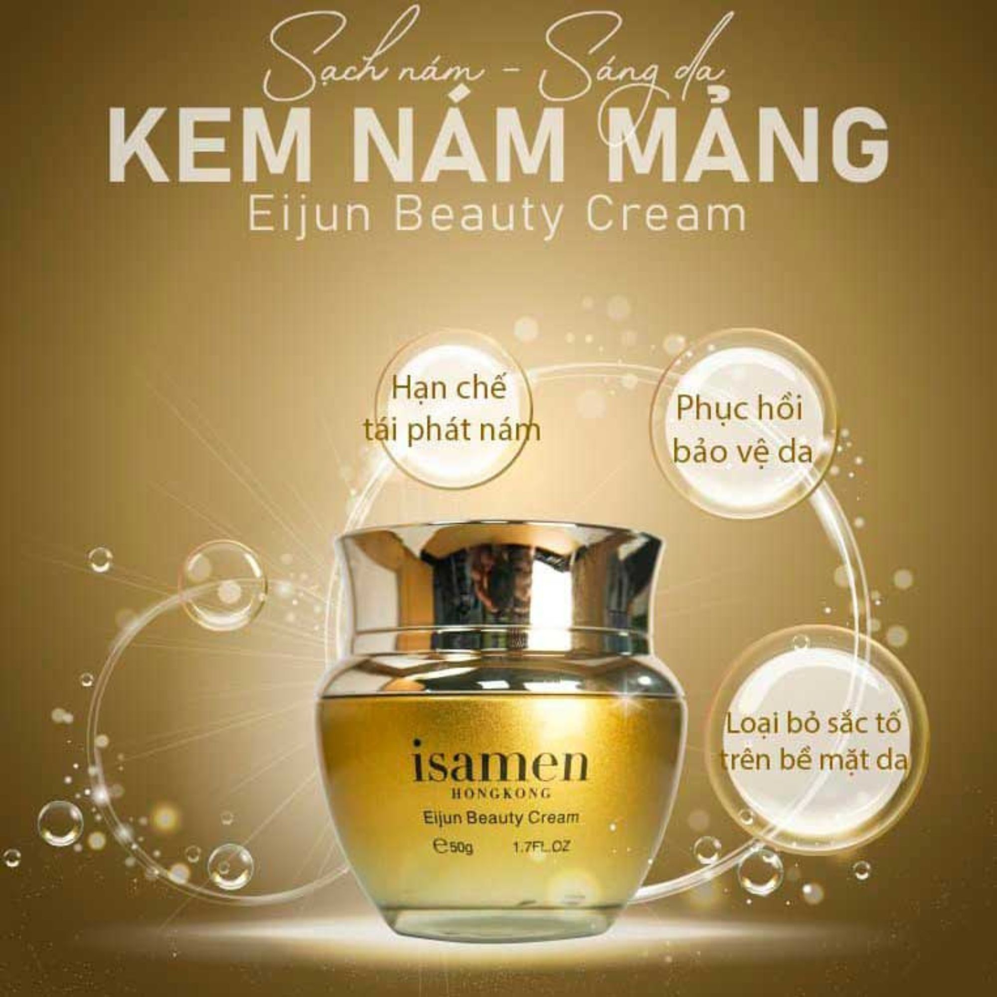Kem ức chế nám mảng Isamen Kem ức chế nám mảng Isamen
