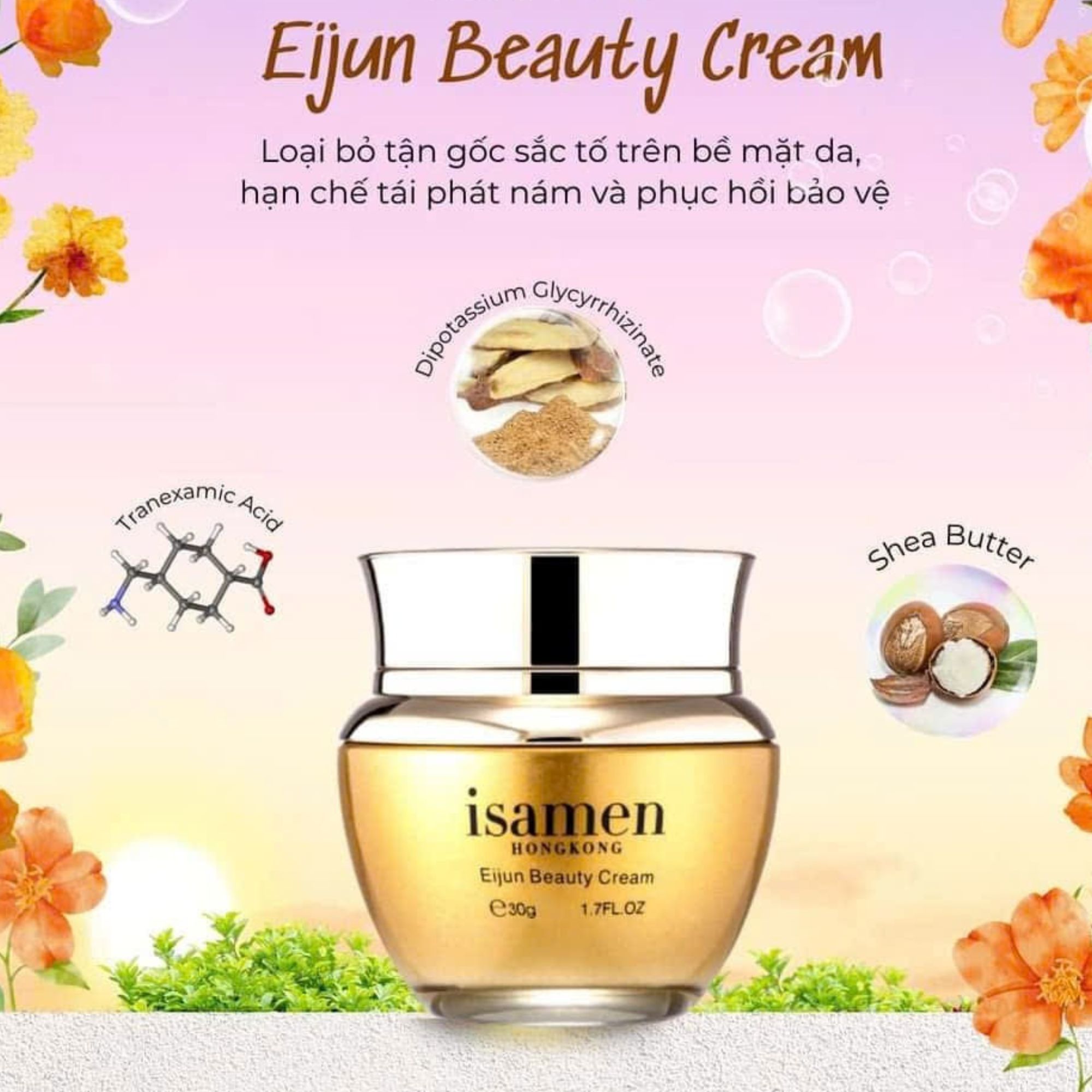 Kem ức chế nám mảng Isamen Kem ức chế nám mảng Isamen