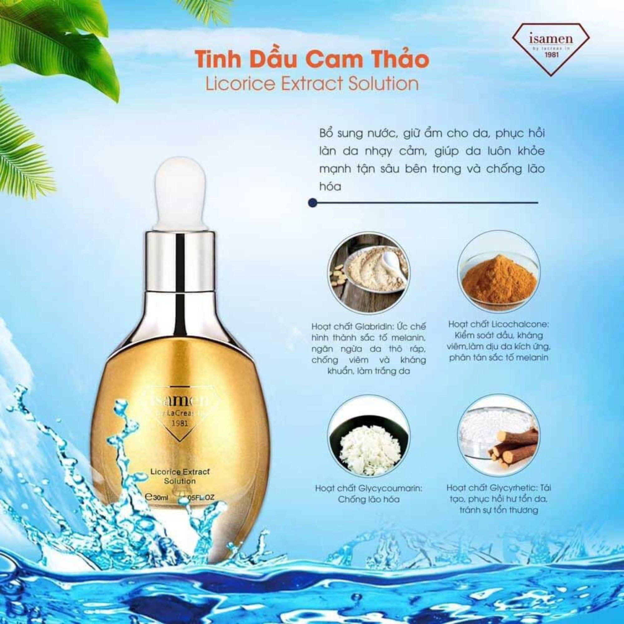 Tinh dầu cam thảo Isamen Tinh dầu cam thảo Isamen